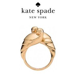 Kate Spade out of office parrot ring